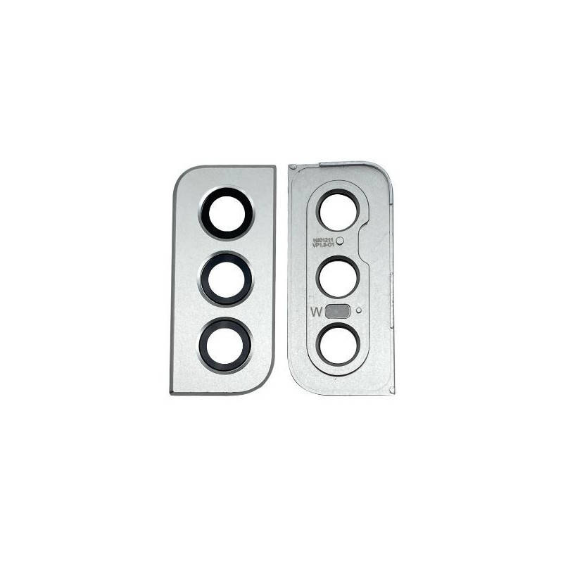 Samsung S906 S22 Plus lens for camera with frame White ORG