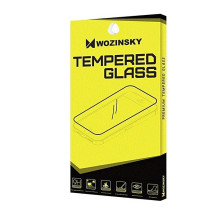 LCD apsauginis stikliukas "Wozinsky 5D Full Glue" Apple iPhone 12 Mini pritaikytas dėklui juodas