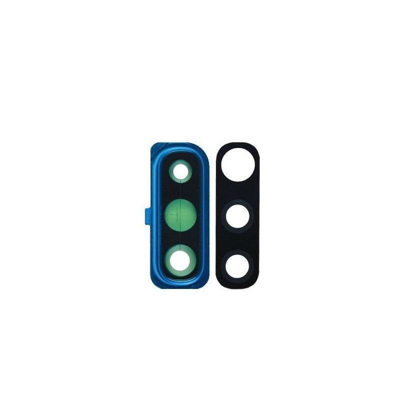 Samsung A505 A50 2019 / A705 A70 2019 lens for camera with frame Blue ORG
