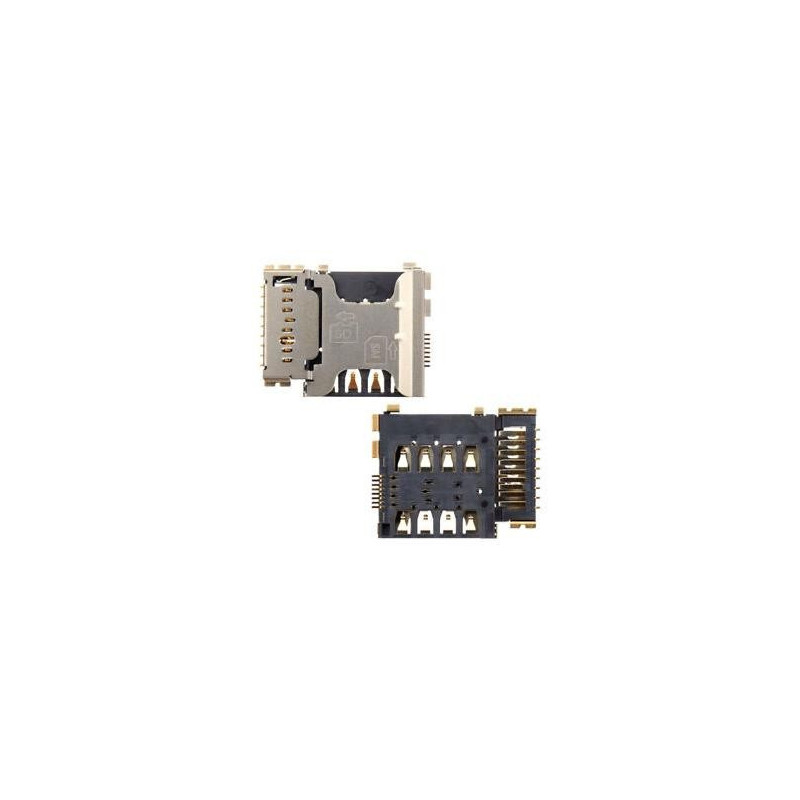 SIM ir MicroSD kortelės kontaktas Samsung i8260 Core / i8262 Core Duos / G350 Core Plus ORG