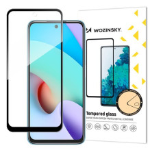 Screen protection glass "Wozinsky 5D Full Glue" Samsung A037 A03s 2021 case-friendly black