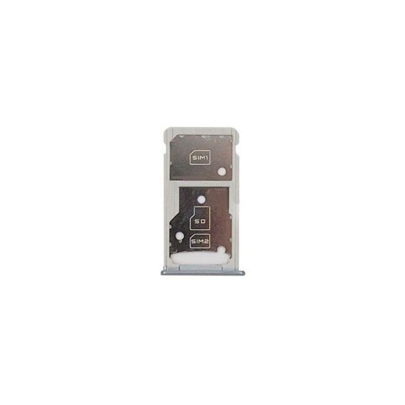 SIM kortelės laikiklis Huawei Honor 5C / Honor 7 Lite sidabrinis originalus (service pack)