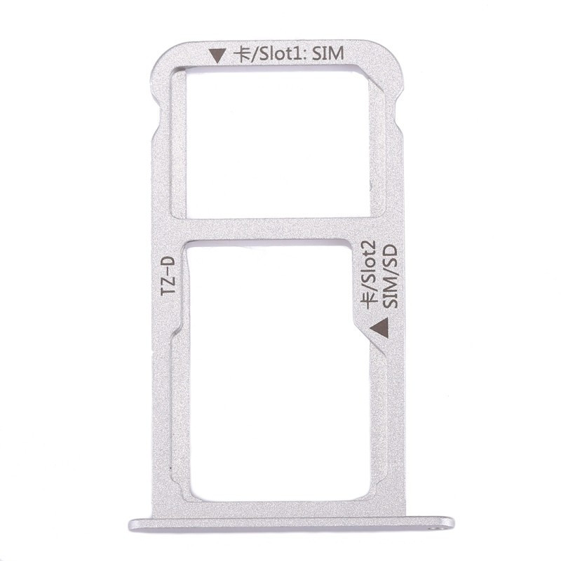 SIM kortelės laikiklis Huawei Mate 9 (Single) pilkas originalus (service pack)