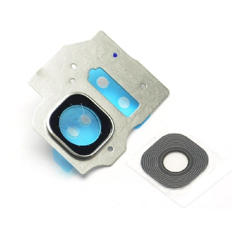 Samsung G955 S8+ lens for camera silver HQ