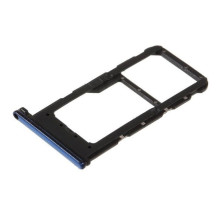 SIM kortelės laikiklis Huawei P Smart Plus 2018 / Nova 3i mėlynas originalus (service pack)