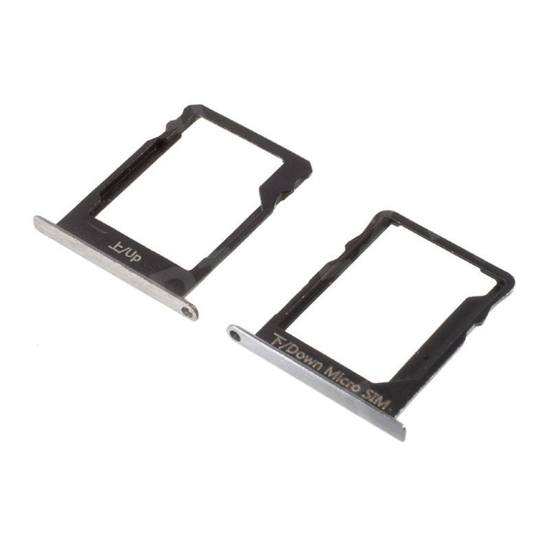 SIM kortelės laikiklis Huawei P8 Lite sidabrinis (baltas) 2vnt originalus (service pack)