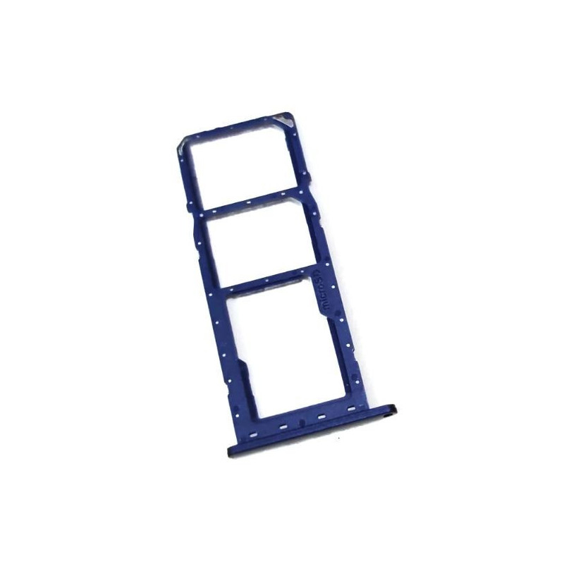 SIM kortelės laikiklis Samsung A037 A03s 2021 Blue originalus (service pack)