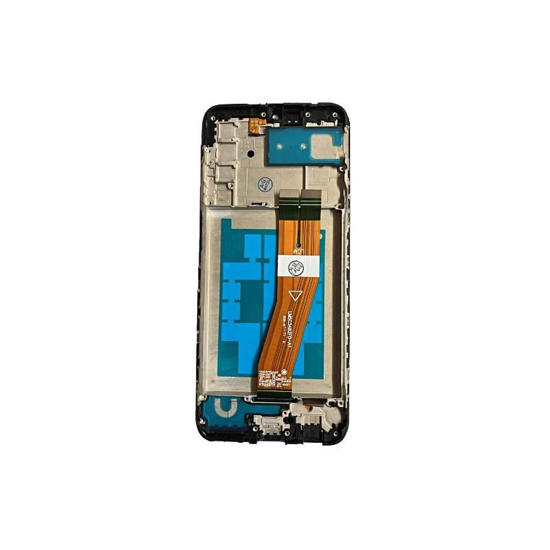 LCD screen Samsung A037G A03s 2021 (big size Europe vers.) with touch screen and frame black original