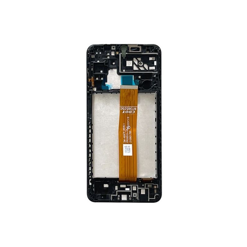 LCD screen Samsung A047 A04S 2022 with touch screen and frame Black original