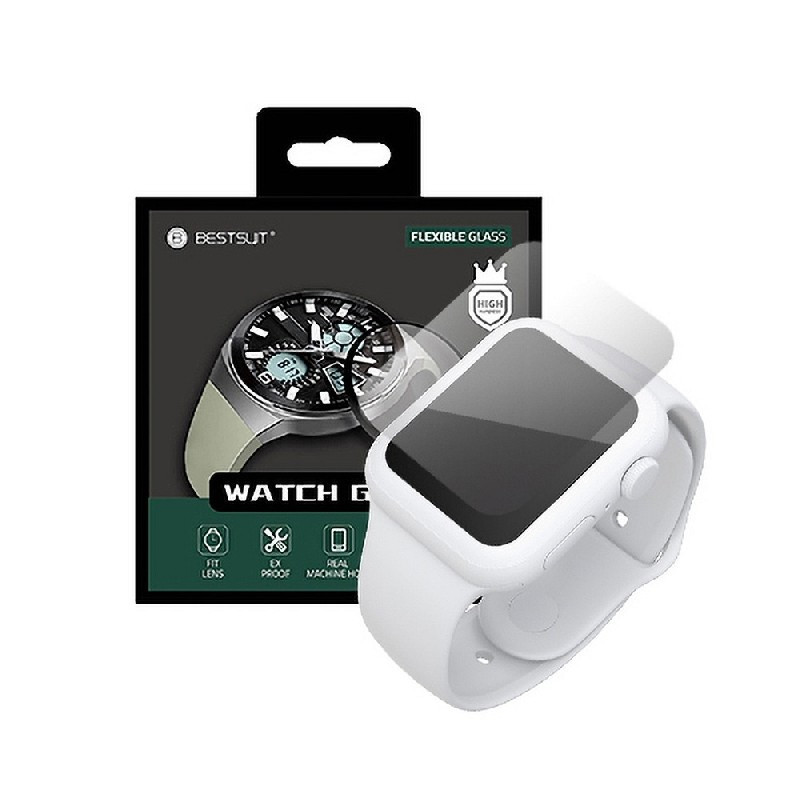 LCD apsauginis stikliukas Bestsuit Flexible Hybrid Glass 5D Xiaomi Mi Band 6