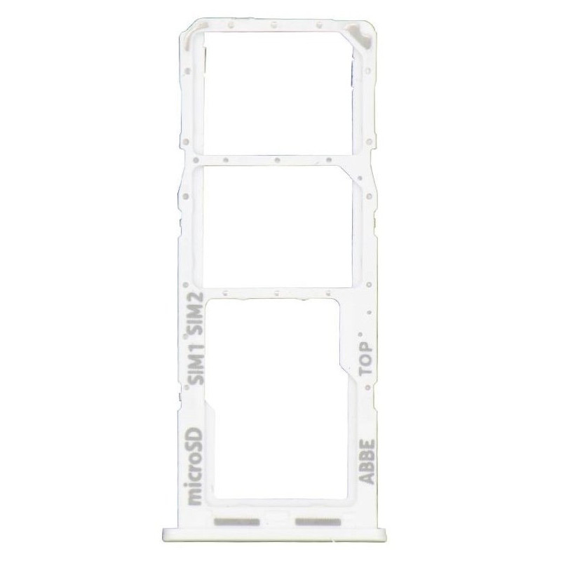 SIM kortelės laikiklis Samsung A225 A22 4G 2021 White originalus (service pack)