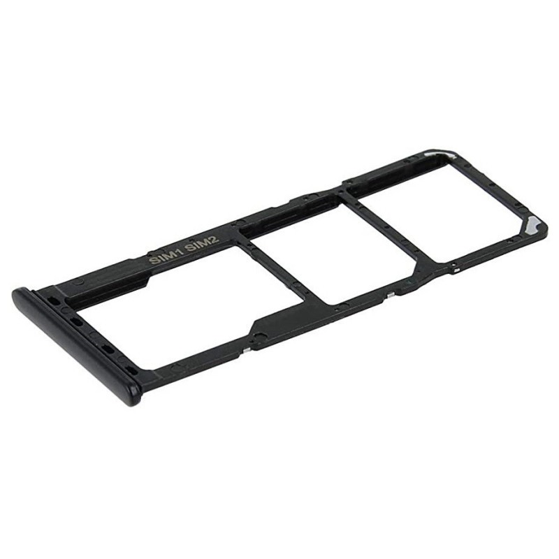 SIM kortelės laikiklis Samsung A226 A22 5G Black originalus (service pack)