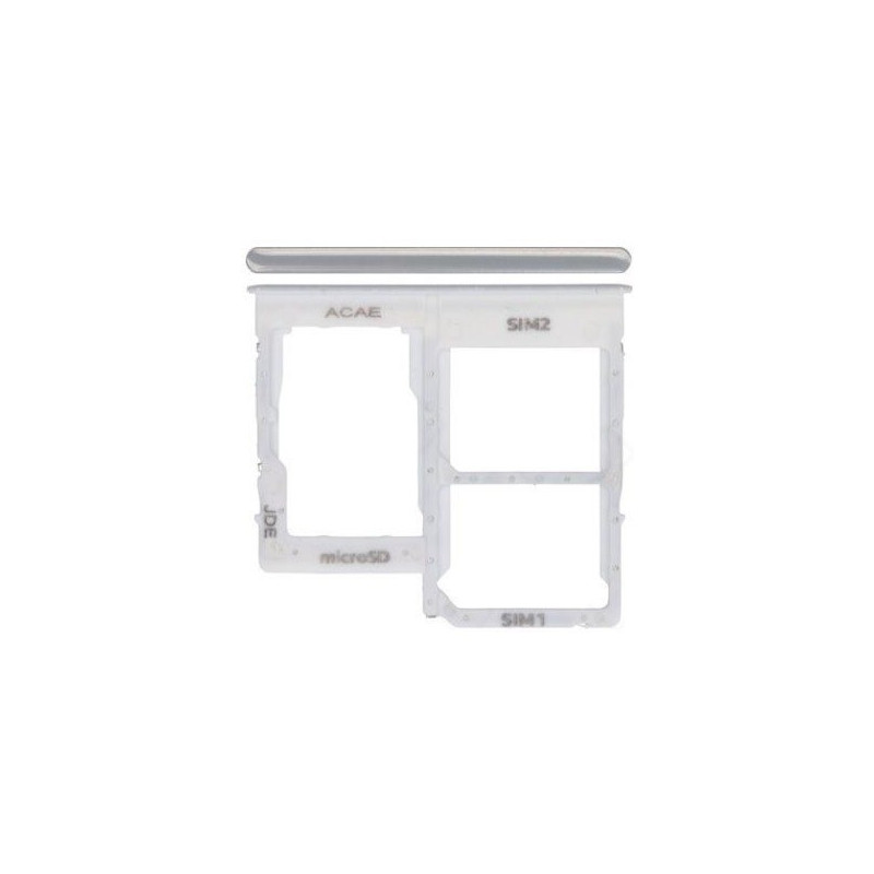 SIM card holder Samsung A315 A31 2020 Prism Crush White original (service pack)