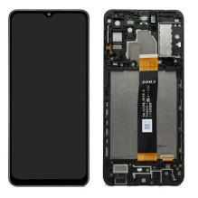 LCD screen Samsung A326 A32 5G 2021 with touch screen with frame Black original