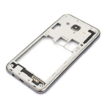 Middle housing Samsung J500 J5 2015 silver (gold) with buzzer and sides buttons original (used Grade B)