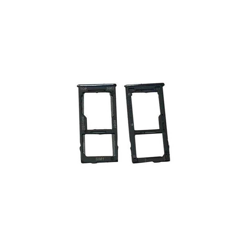 SIM kortelės laikiklis Samsung A426 A42 5G Black originalus (service pack)