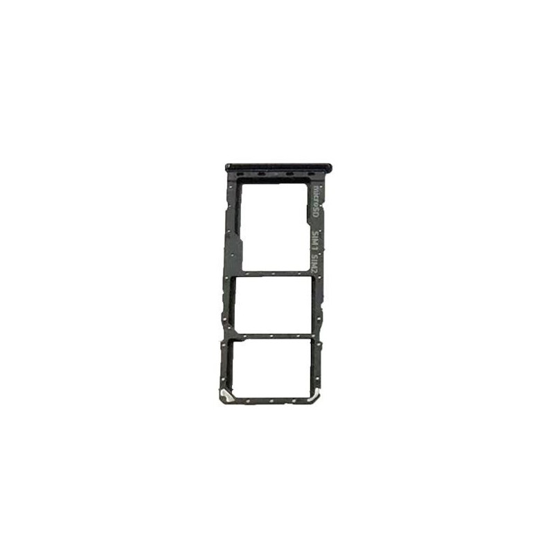SIM kortelės laikiklis Samsung A505 A50 2019 Prism Crush Black originalus (service pack)