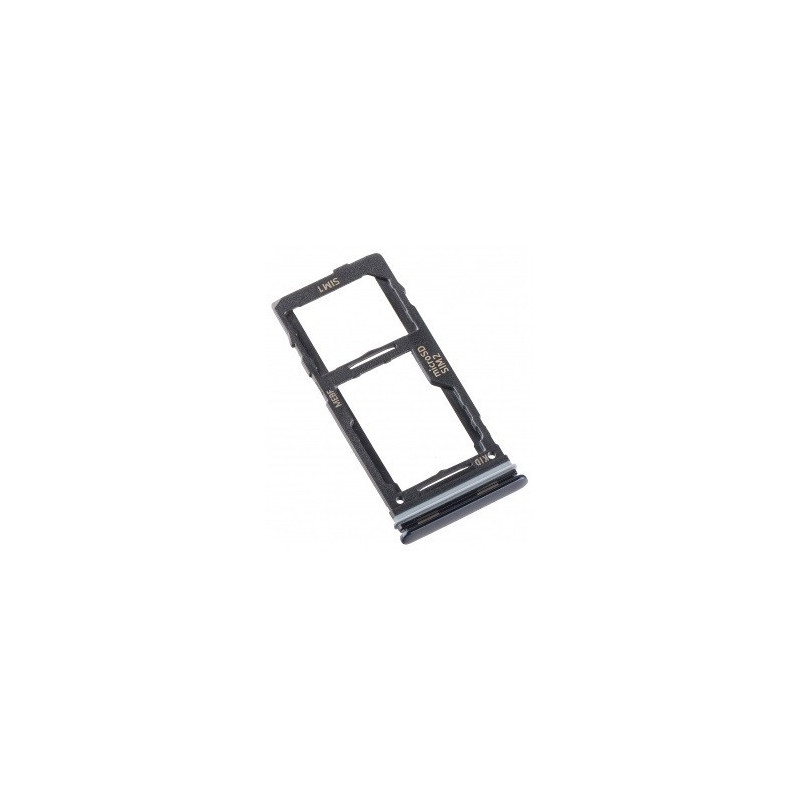 SIM kortelės laikiklis Samsung M526 M52 5G Black originalus (service pack)