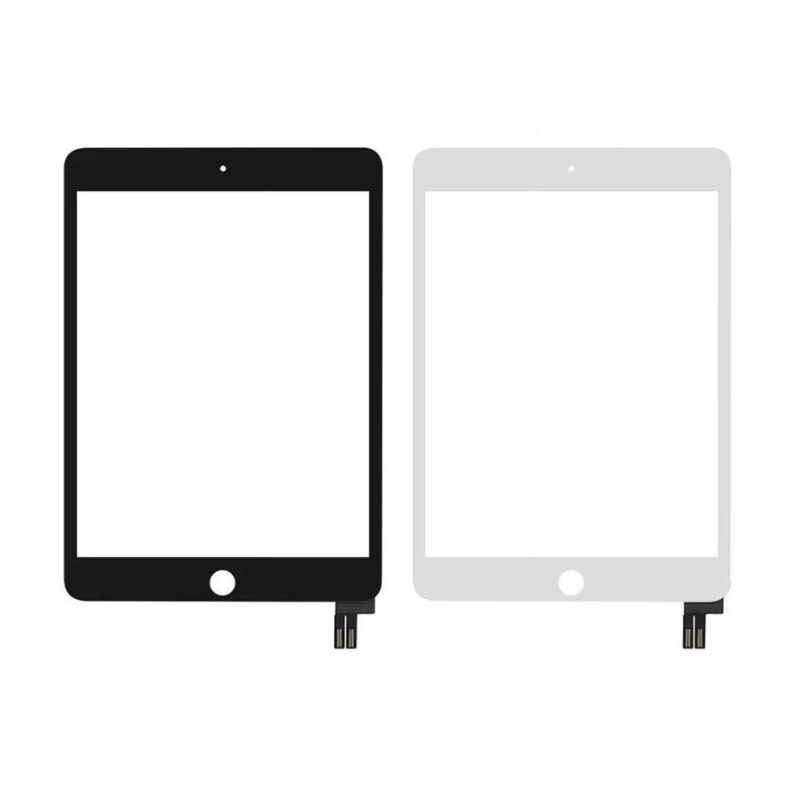 Lietimui jautrus stikliukas iPad mini 5 2019 (A2133 / A2124 / A2125 / A2126) White HQ
