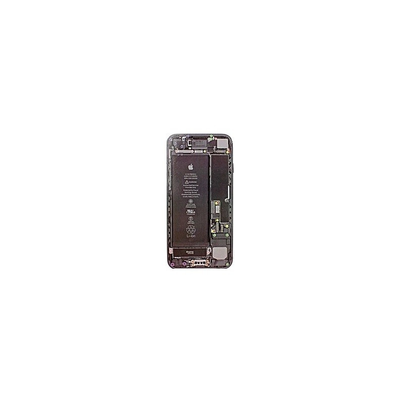 Galinis dangtelis iPhone 7 Black pilnas su šleifais originalus (used Grade C)