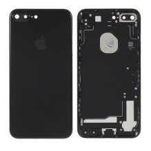 Galinis dangtelis iPhone 7 Plus Black pilnas su šleifais originalus (used Grade C)