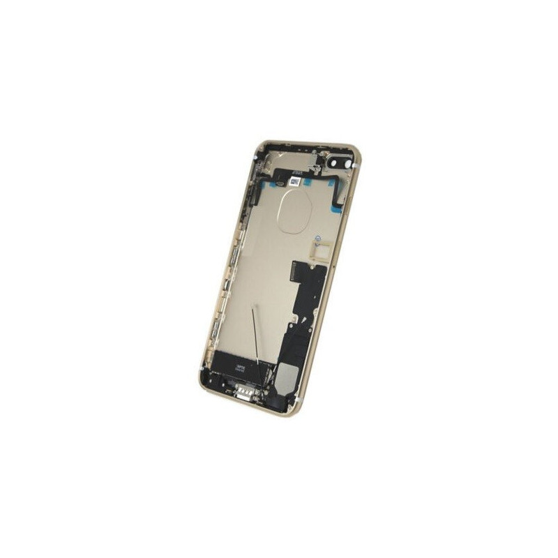 Galinis dangtelis iPhone 7 Plus Gold pilnas su šleifais originalus (used Grade B)