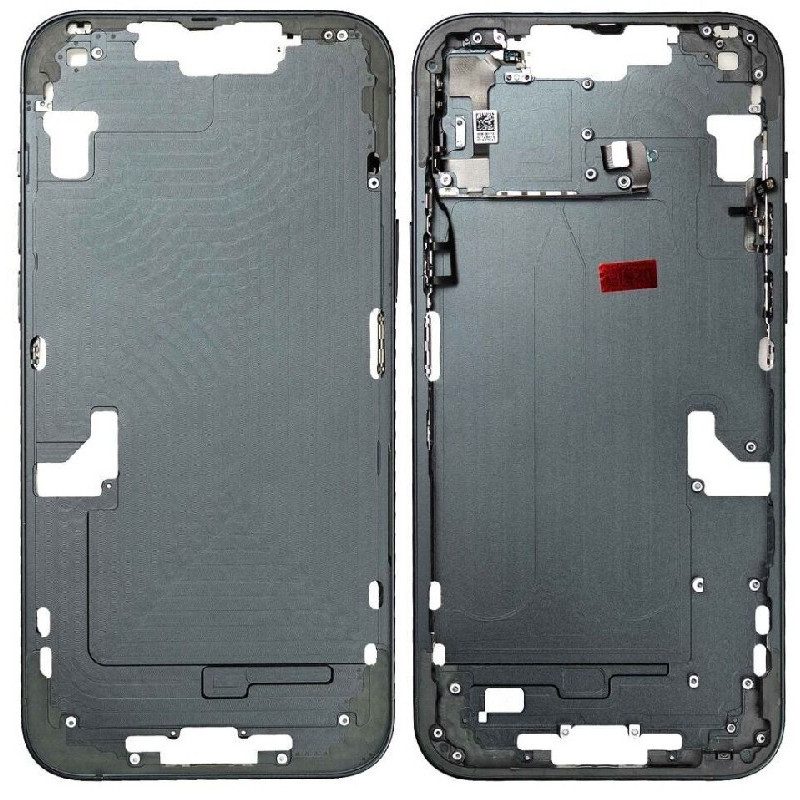 Middle housing iPhone 14 Plus Midnight with side buttons originalus (used Grade A)