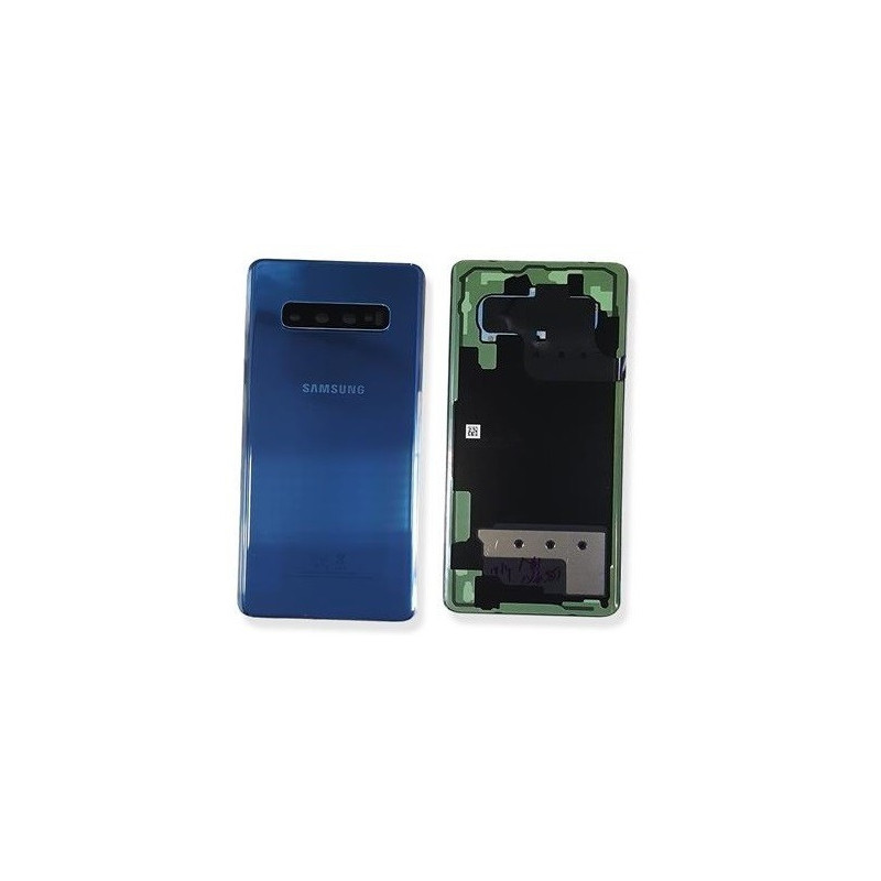 Galinis dangtelis Samsung G975 S10+ mėlynas (Prism Blue) originalus (service pack)