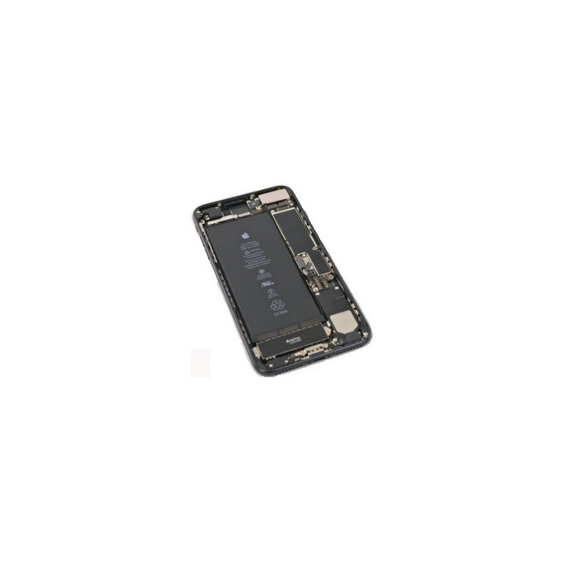 Galinis dangtelis iPhone 7 Plus Jet Black pilnas su šleifais originalus (used Grade C)