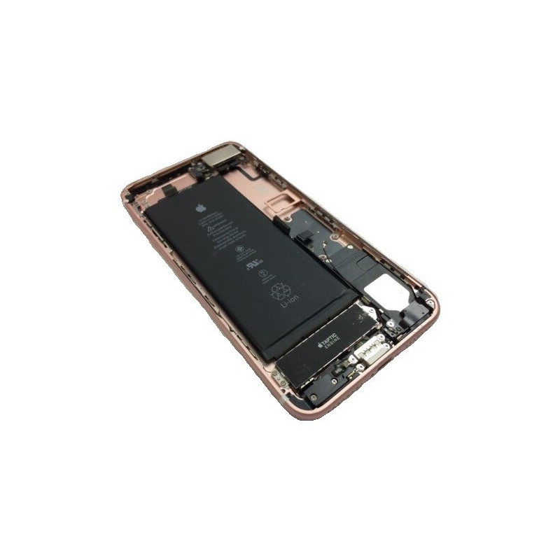 Galinis dangtelis iPhone 7 Plus Rose Gold pilnas su šleifais originalus (used Grade C)