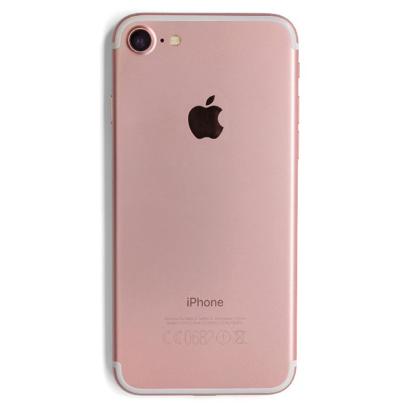 Galinis dangtelis iPhone 7 Rose Gold pilnas su šleifais originalus (used Grade B)