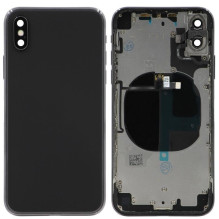 Galinis dangtelis iPhone X Space Gray pilnas originalus (used Grade C)