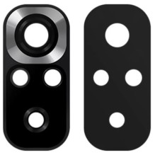 Xiaomi Poco M5s kameros stikliukas Black (only lens) ORG
