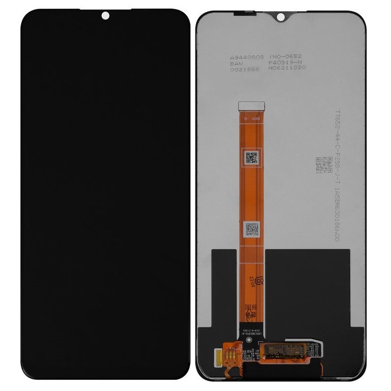 LCD screen Realme C21Y / C25Y 4G (2021) with touch screen Black ORG