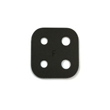 Xiaomi Redmi 9C kameros stikliukas Black (only lens) ORG