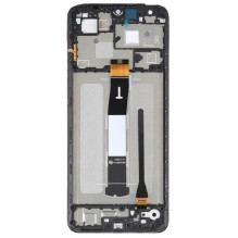 LCD screen Xiaomi Redmi 12C with touch screen with frame Graphite Grey ORG