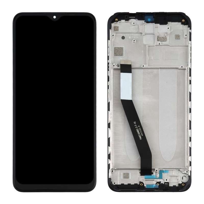 LCD screen Xiaomi Redmi 9 with touch screen with frame Black ORG