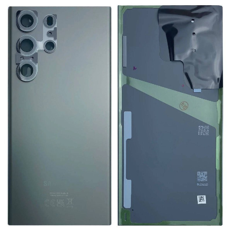 Back cover for Samsung S918 S23 Ultra Green original (service pack)