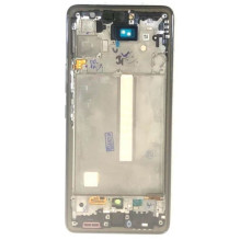 LCD screen Samsung A536 A53 5G 2022 with touch screen and frame Awesome Black original (assembled service pack)