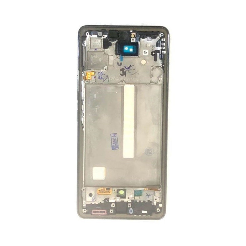 LCD screen Samsung A536 A53 5G 2022 with touch screen and frame Awesome Black original (assembled service pack)