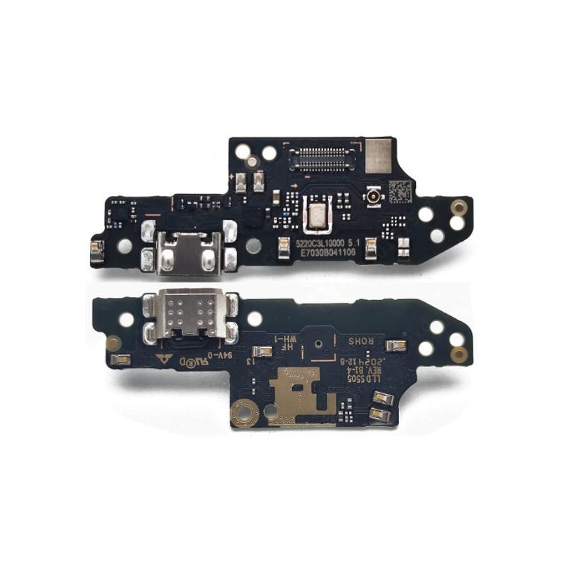 Flex Xiaomi Redmi 9A / Redmi 9C / Redmi 10A with charging connector and microphone original (service pack)