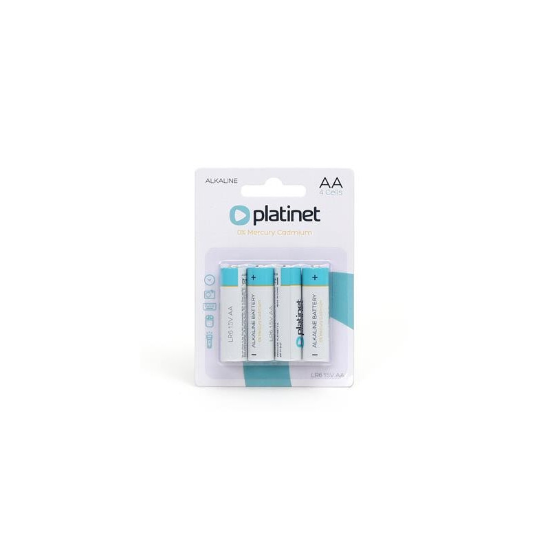 Alkaline battery PLATINET LR6 / AA (4pcs)
