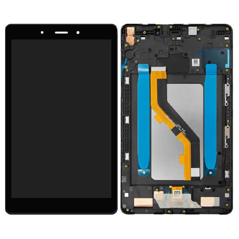 LCD screen Samsung T295 Tab A 8.0 LTE 2019 with touch screen and frame Black (Refurbished) ORG
