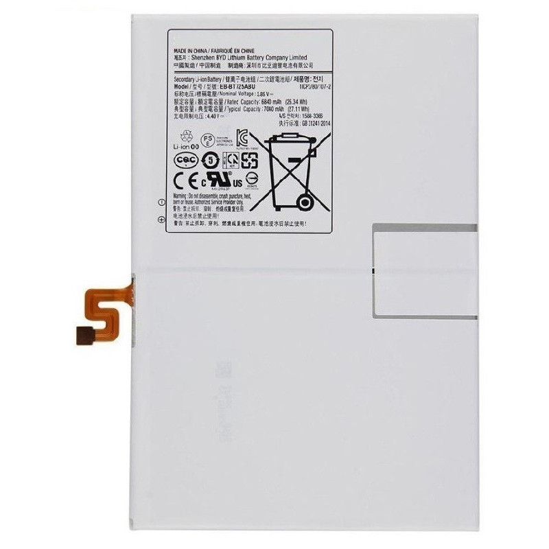 Battery original Samsung P610 / P613 / P615 / P619 / T720 / T725 / T860 / T865 Tab S6 / S6 Lite EB-BT725ABU 7040mAh (ser