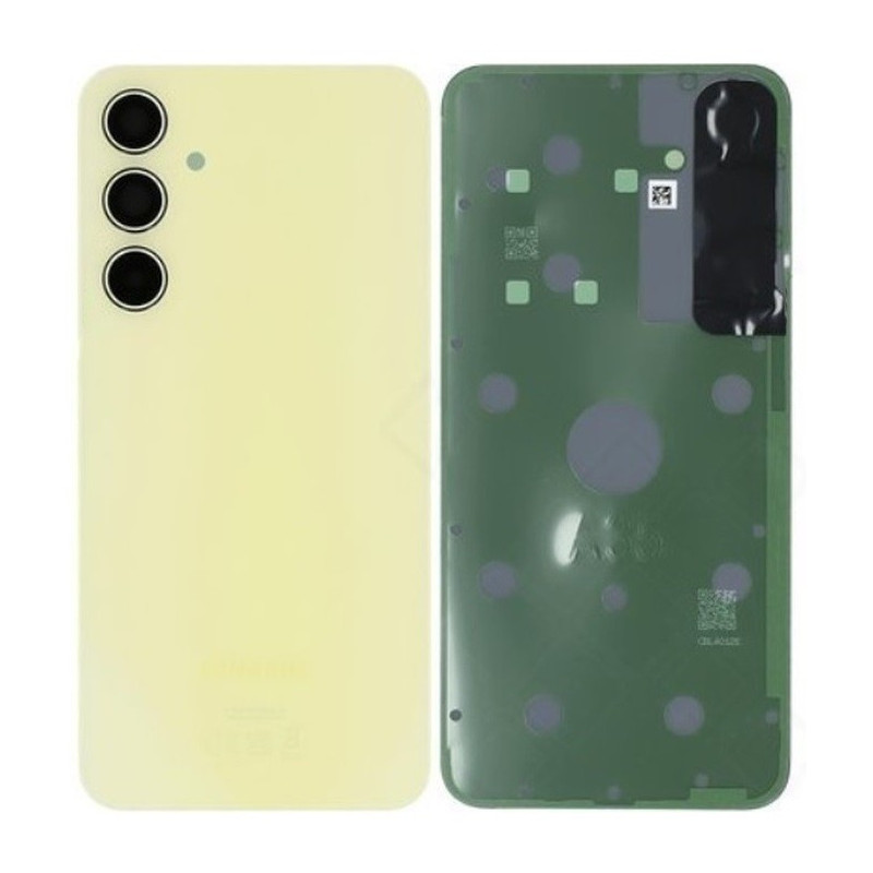 Galinis dangtelis Samsung A356 A35 5G Yellow originalus (service pack)