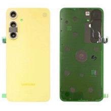 Galinis dangtelis Samsung S721 S24 FE Yellow originalus (service pack)