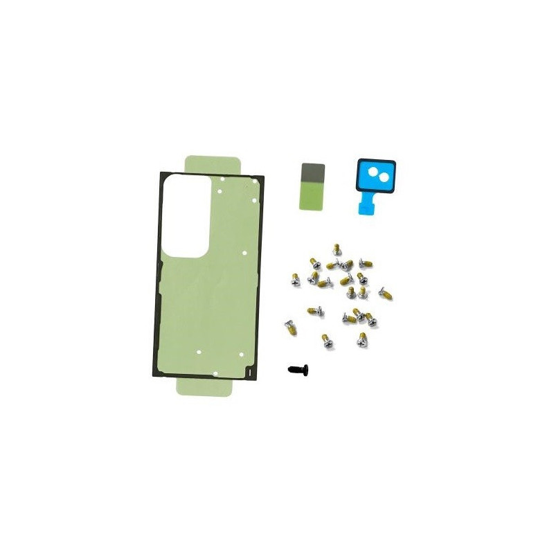 Lipdukų komplektas galiniam dangteliui Samsung S918 S23 Ultra originalus (service pack)