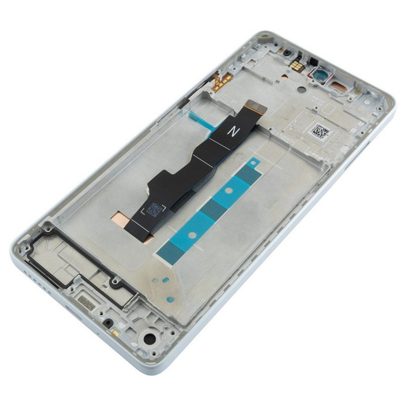 LCD screen Xiaomi Redmi Note 13 5G with touch screen with frame Ocean Teal original (service pack)