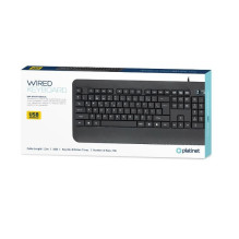 Wired keyboard PLATINET PMK110B black