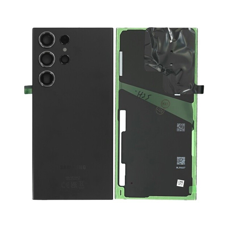 Galinis dangtelis Samsung S918 S23 Ultra Phantom Black originalus (service pack)